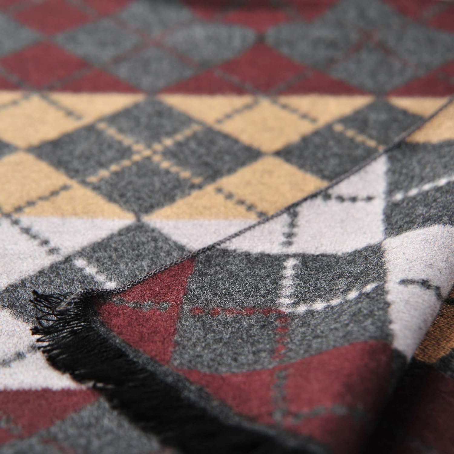 EP Mode Men's Winter Scarf, Cashmere Feel, Super Soft & Warm - Image 6